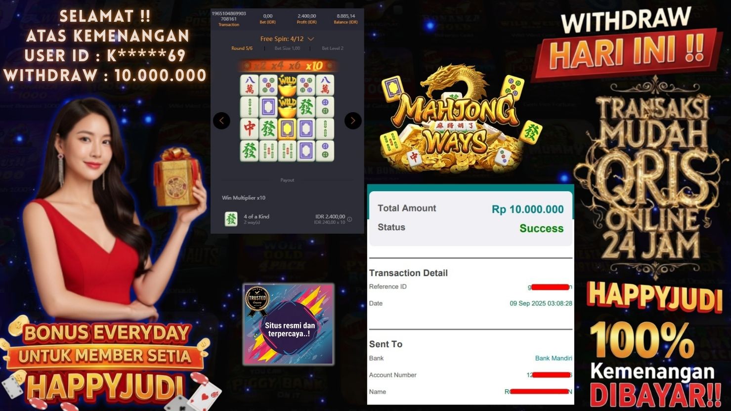 HAPPYJUDI JACKPOT SLOT MAHJONG WAYS